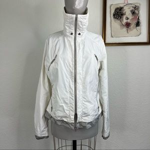Post Card Moto Biker Puffer Ski Winter Jacket
